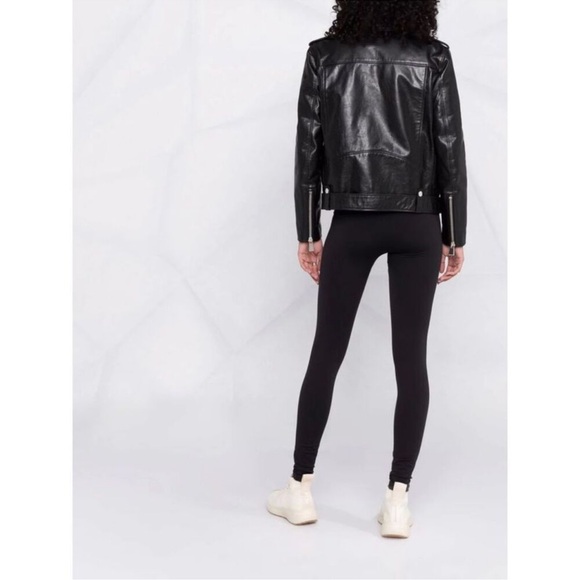 Wolford Black High-Waisted Leggings Sleek Stretchy Design - Picture 7 of 13